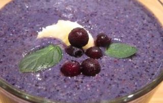 Wild Blueberry smoothie